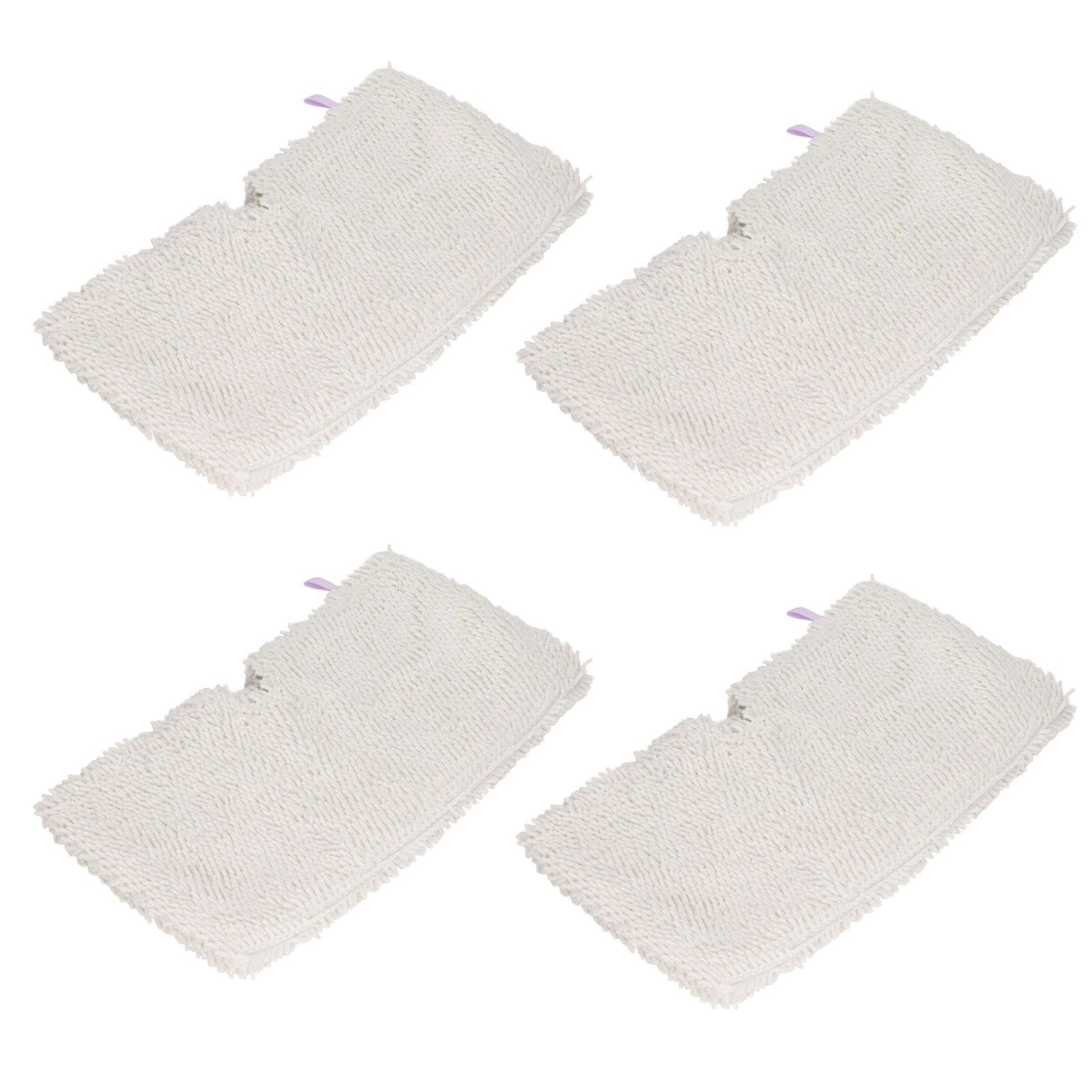 4Pcs Microfiber Mop Pads Replacement Steaming Mop Pads for Shark S3901 S3500 S3501