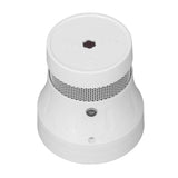 Smoke Detector ABS Intelligent Fire Alarm with Regular Self Check Button for Tuya for ZigBee - Top-Down View
