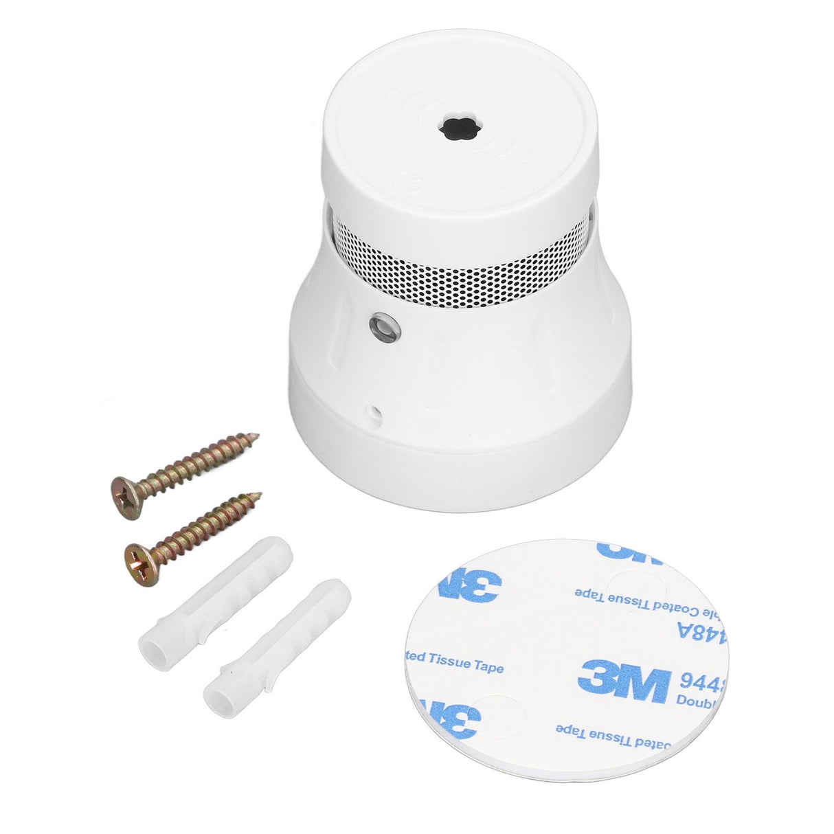 Smoke Fire Detector WIFI Support for Tuya APP with Voice Alert and LED Light Smart Smoke Alarm for Home
