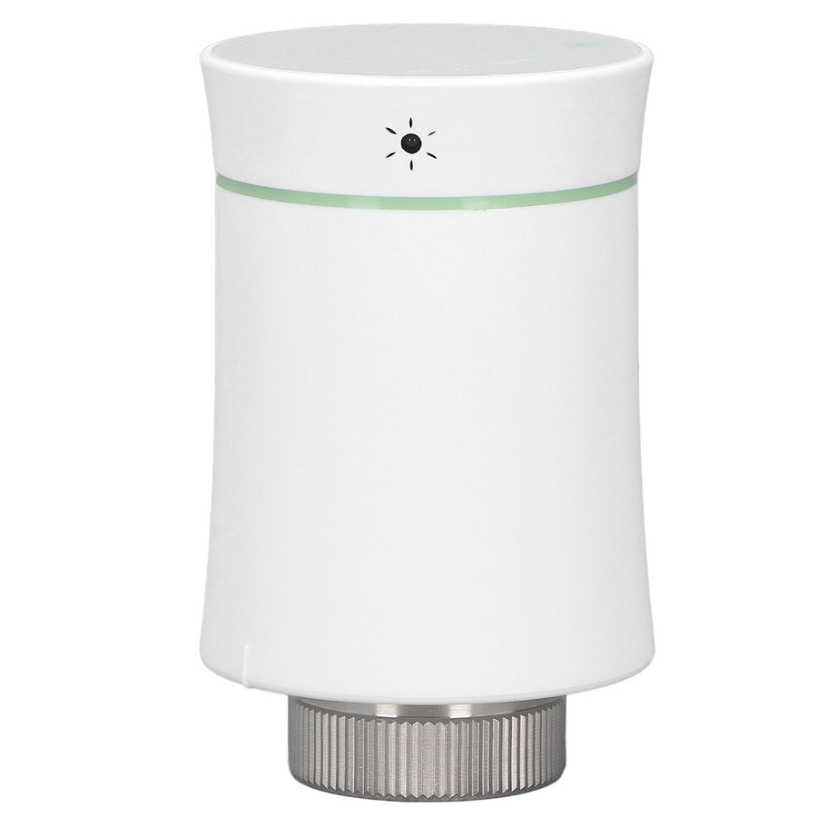 Smart Radiator Thermostat Valve APP Remote Timing Energy Saving Temperature Control Valve Home Heating Valve for Zigbee for Tuya White