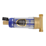 Cyclonic Sedimentation Water Filter G1/2in Backwashing Pure Copper Whole House Water Filter for Washer