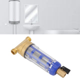 Cyclonic Sedimentation Water Filter G1/2in Backwashing Pure Copper Whole House Water Filter for Washer - Extra Image