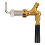 Wine Keg Tap for Kegerator Long Handle Beer Faucet Brass Stainless Steel Beer Bucket Tap