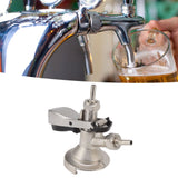 A Type Beer Keg Coupler Stainless Steel Wine Barrel Dispenser Beer Keg Tap Distributor Coupler