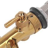 Beer Faucet Adjustable with Short Handle Stainless Steel Beer Dispenser Tap for Kegerator - Extra Image