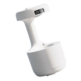 Cool Mist Humidifier Multifunction Smart Quiet High Capacity Countercurrent Water Droplet Humidifier for Office Bedroom White - Top-Down View