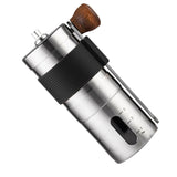 Manual Coffee Grinder Adjustable Particles Size Stainless Steel Coffee Bean Grinder for Household - Top-Down View