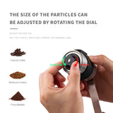 Manual Coffee Grinder Adjustable Particles Size Stainless Steel Coffee Bean Grinder for Household - Extra Image