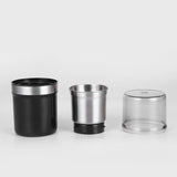 Herb Grinder Wet and Dry Dual Use Multifunction Single Blade Cup Spice Grinder for Garlic Meat CN Plug Slotted Blade