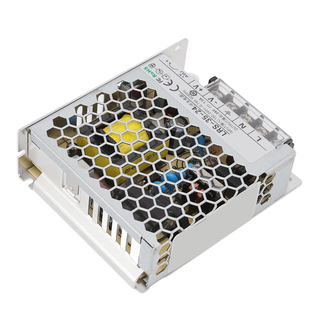 24V Switching Power Supply Universal Switch Regulated Switching Power Supply Transformer for LED Light 100‑240V LRS 35W 24V 1.5A