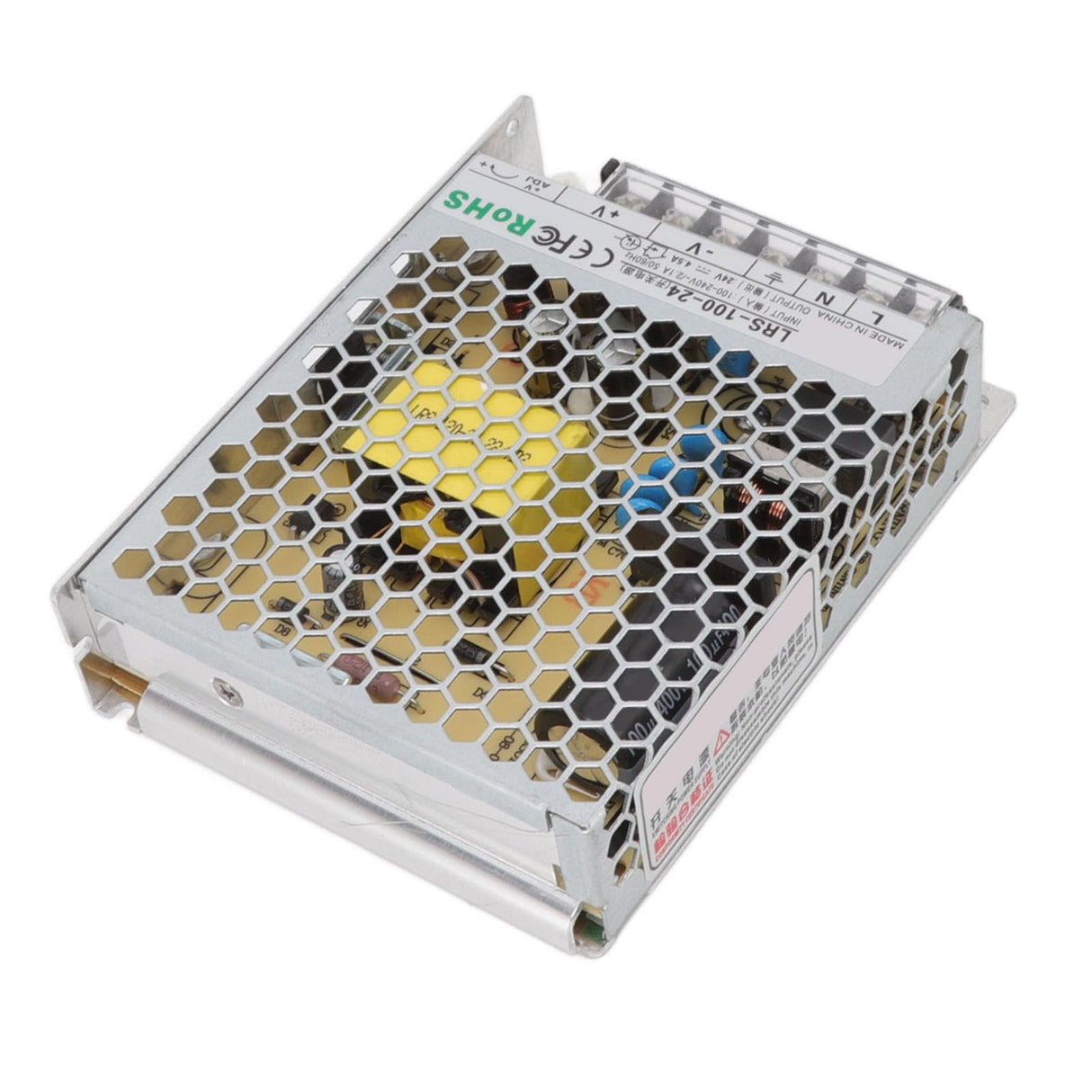 LRS Switching Power Supply Light Transformer for Industrial Automation Control Military Equipment Scientific Research Equipment 100‑240V LRS 100W 24V 4.5A