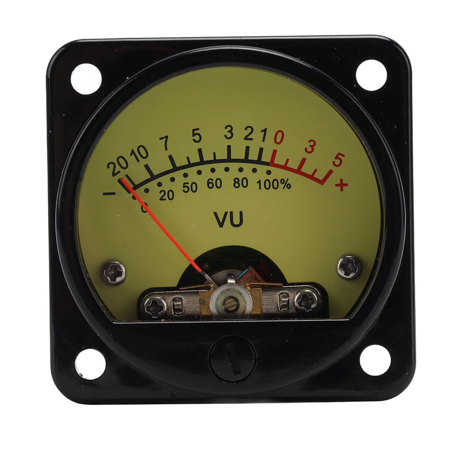 VU Panel Meter Professional VU Meter Audio Level Amp Amplifier with Driver Board AC DC 6‑12V 55mA CQ 45H