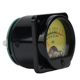 VU Panel Meter Professional VU Meter Audio Level Amp Amplifier with Driver Board AC DC 6‑12V 55mA CQ 45H