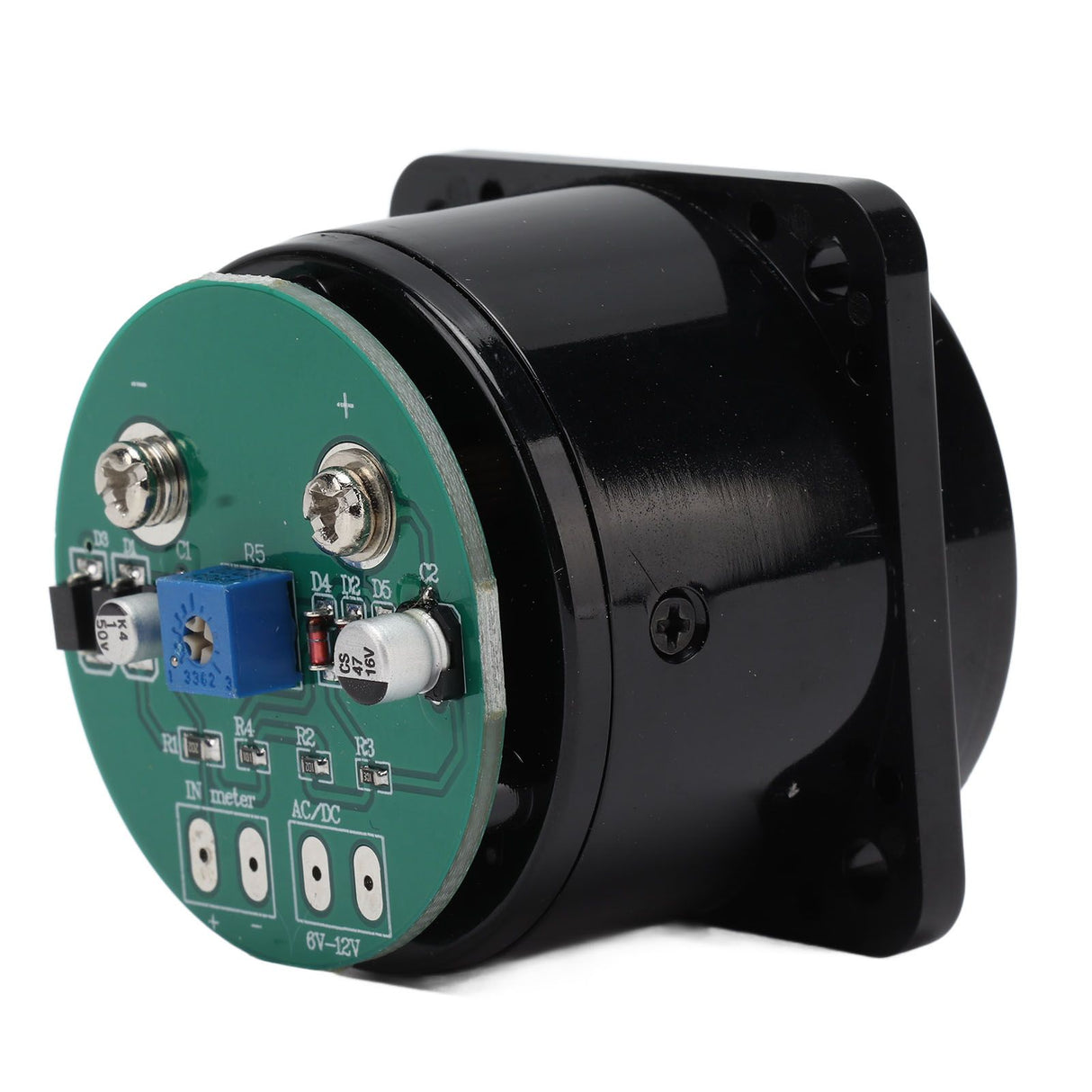 VU Panel Meter Professional VU Meter Audio Level Amp Amplifier with Driver Board AC DC 6‑12V 55mA CQ 45H