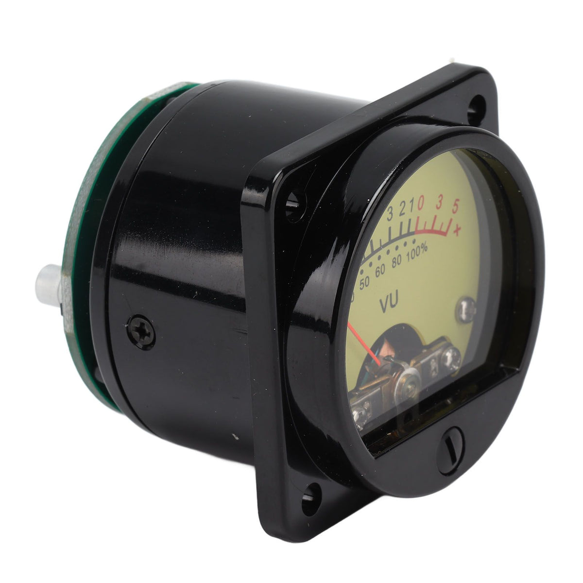 VU Panel Meter Professional VU Meter Audio Level Amp Amplifier with Driver Board AC DC 6‑12V 55mA CQ 45H