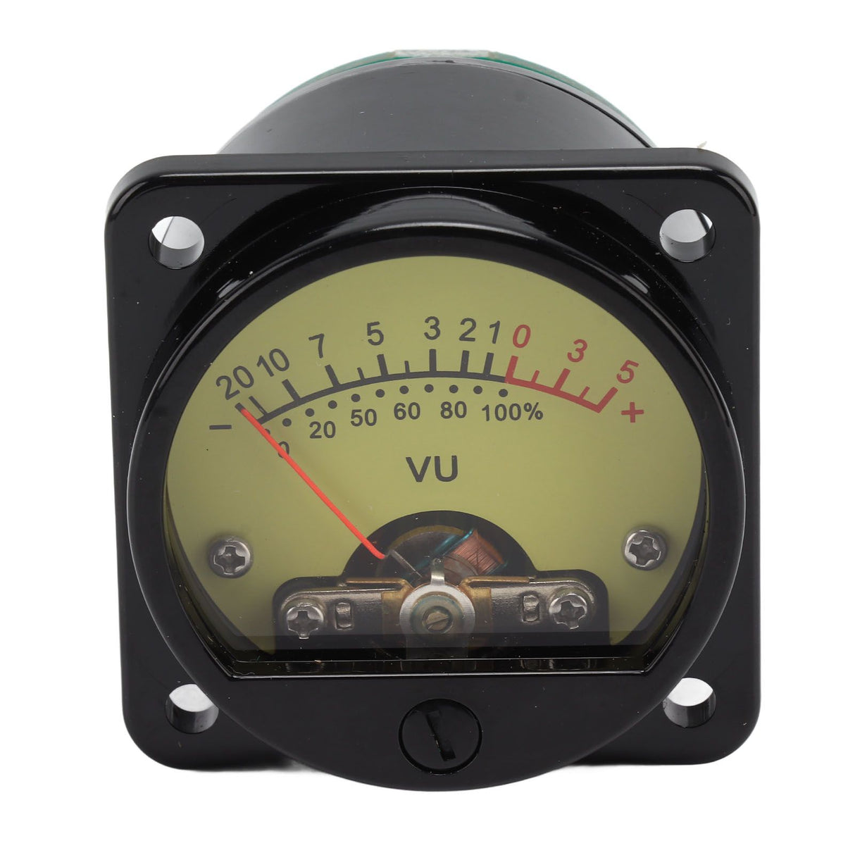 VU Panel Meter Professional VU Meter Audio Level Amp Amplifier with Driver Board AC DC 6‑12V 55mA CQ 45H