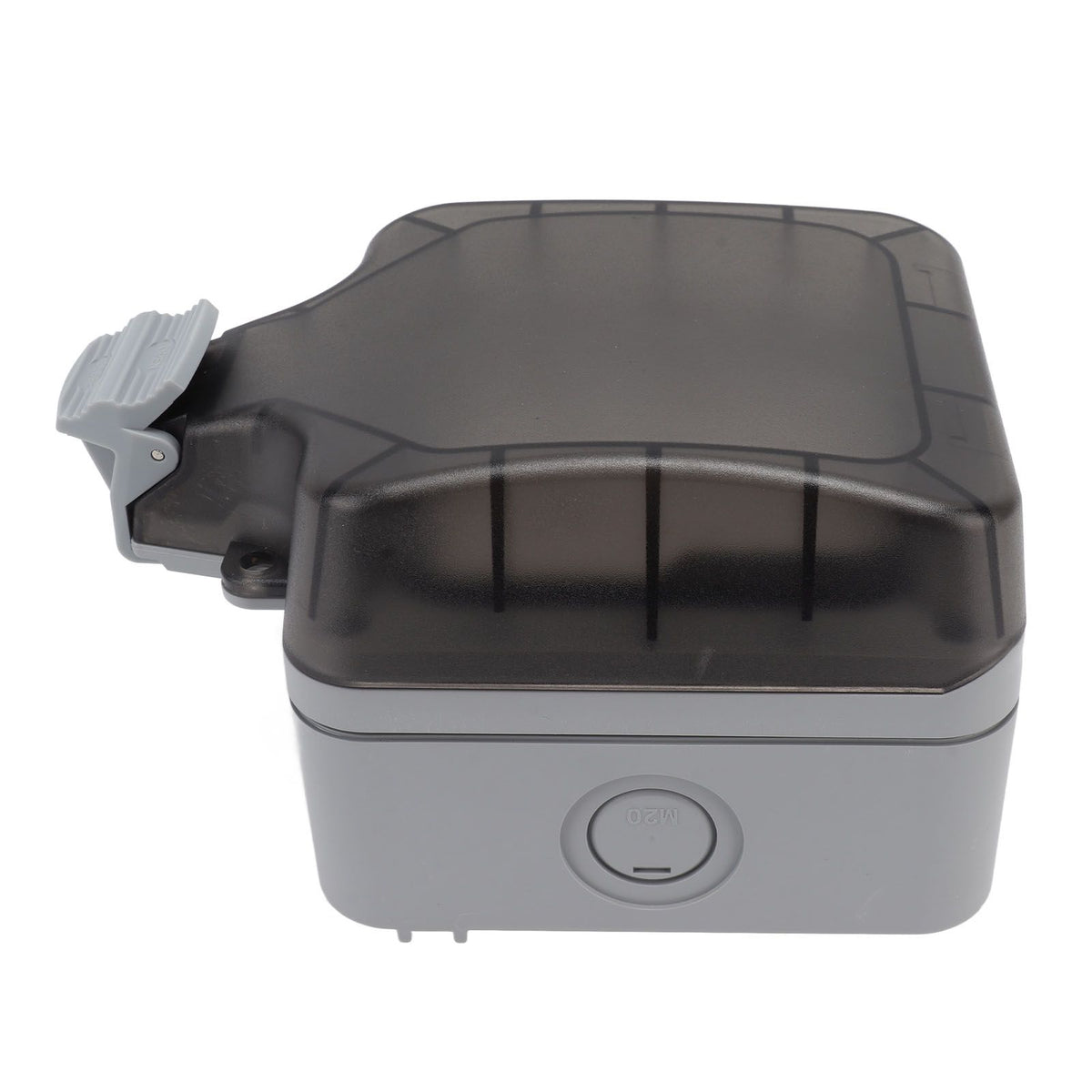 IP66 Outdoor Waterproof Switch Socket Box Surface Mounted Splashproof Dustproof Charging UK Socket 250V