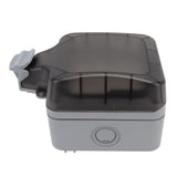 IP66 Outdoor Waterproof Switch Socket Box Surface Mounted Splashproof Dustproof Charging UK Socket 250V - Extra Image