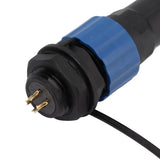 2Pcs SD16 IP68 Waterproof Aviation Connector SD16 Female Plug Male Socket G3/8 Thread SD16 4Pin Rear Nut - Extra Image