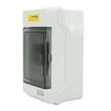 Outdoor PV Distribution Box IP66 Waterproof Dustproof Power Circuit Breaker Box 4 Way Circuit with Single Copper Bar