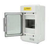 Outdoor PV Distribution Box IP66 Waterproof Dustproof Power Circuit Breaker Box 4 Way Circuit with Single Copper Bar