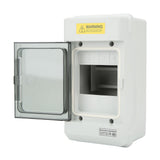 Outdoor PV Distribution Box IP66 Waterproof Dustproof Power Circuit Breaker Box 4 Way Circuit with Single Copper Bar