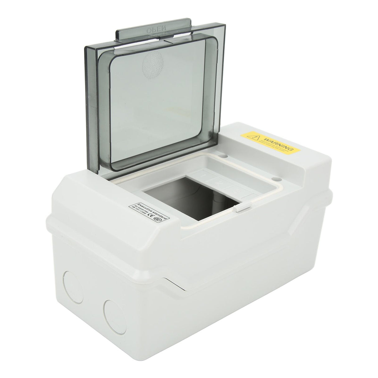 Outdoor PV Distribution Box IP66 Waterproof Dustproof Power Circuit Breaker Box 4 Way Circuit with Single Copper Bar