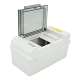 Outdoor PV Distribution Box IP66 Waterproof Dustproof Power Circuit Breaker Box 4 Way Circuit with Single Copper Bar