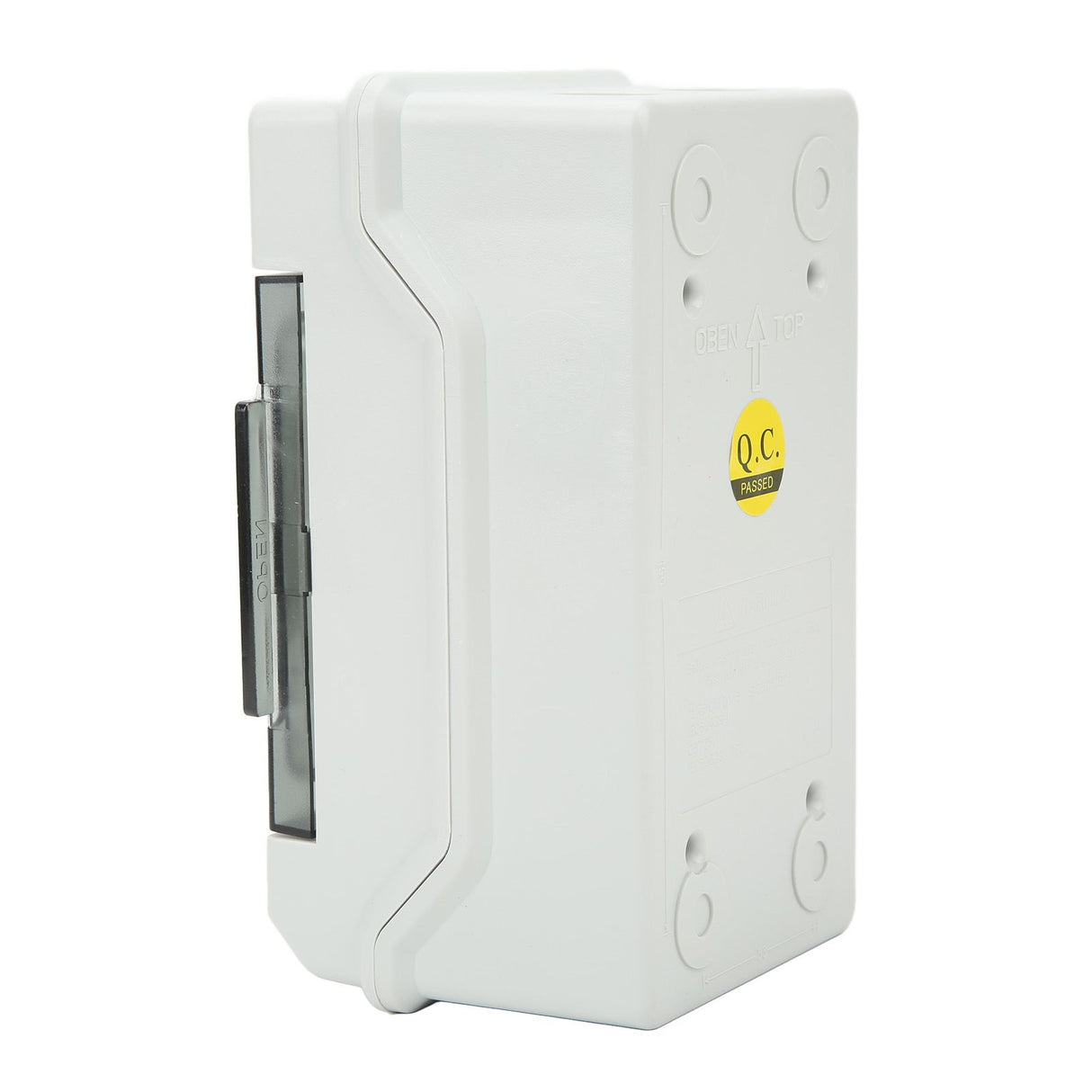 Outdoor PV Distribution Box IP66 Waterproof Dustproof Power Circuit Breaker Box 4 Way Circuit with Single Copper Bar