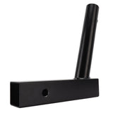 Flag Pole Holder Bracket Universal Flagpole Holder Mount for Truck Jeeps SUVs RVs Single Tube - Front View