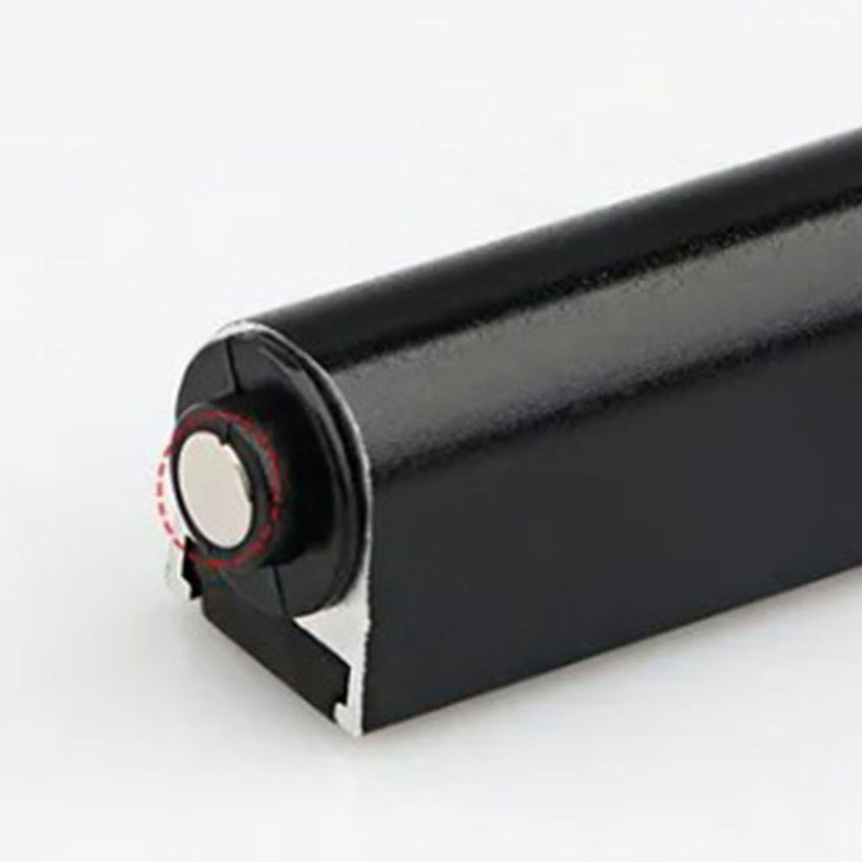 10 Pcs Cabinet Door Rebounder Handleless Black Aluminum Alloy Rebounding Magnetic Latch