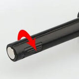 10 Pcs Cabinet Door Rebounder Handleless Black Aluminum Alloy Rebounding Magnetic Latch