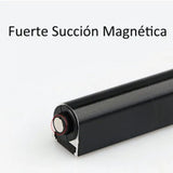10 Pcs Cabinet Door Rebounder Handleless Black Aluminum Alloy Rebounding Magnetic Latch - Extra Image