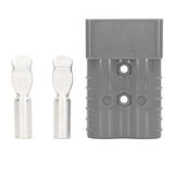 350A 600V Plug Connector SH350 Double Pole High Current Battery Quick Connector Kit for Car Solar Caravan Boat Forklift Grey