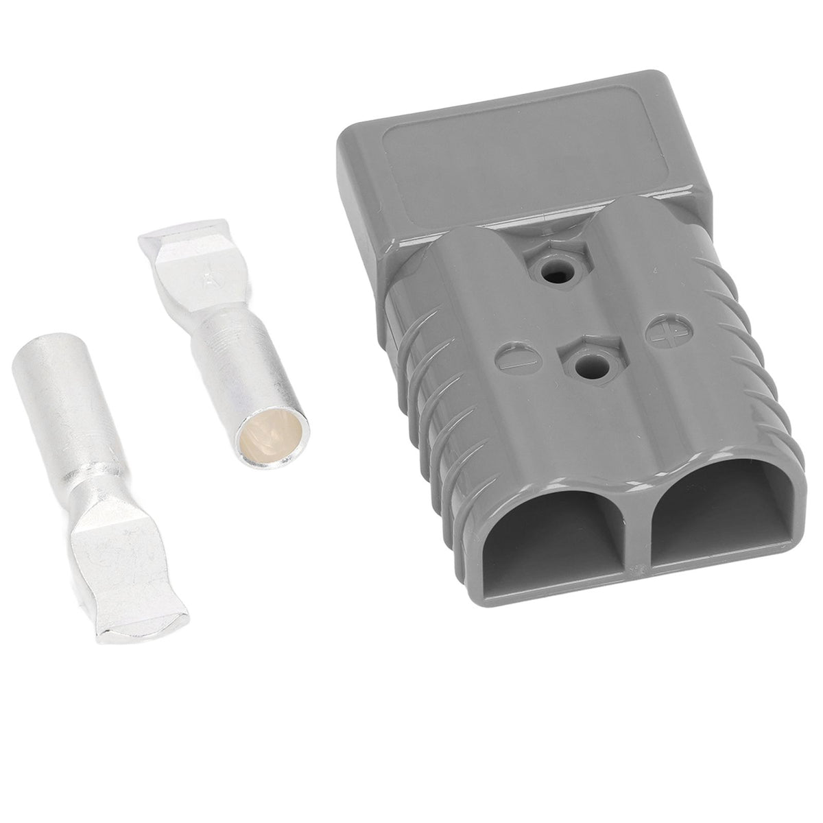 350A 600V Plug Connector SH350 Double Pole High Current Battery Quick Connector Kit for Car Solar Caravan Boat Forklift Grey