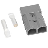 350A 600V Plug Connector SH350 Double Pole High Current Battery Quick Connector Kit for Car Solar Caravan Boat Forklift Grey - Side View