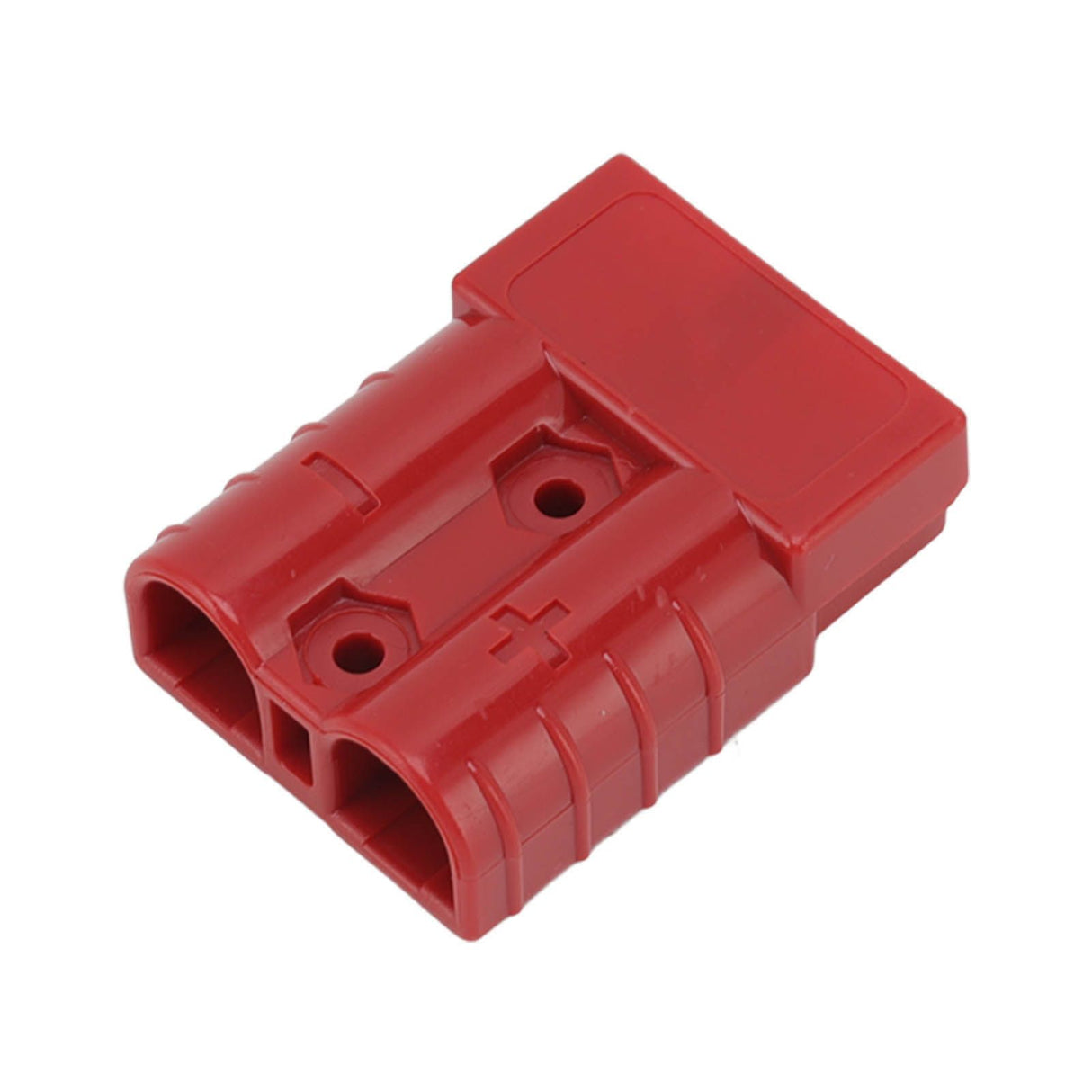 50A 600V Connector Double Pole High Current Power Supply Plug Connector for Solar Panel Dual Battery System Red