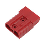 50A 600V Connector Double Pole High Current Power Supply Plug Connector for Solar Panel Dual Battery System Red