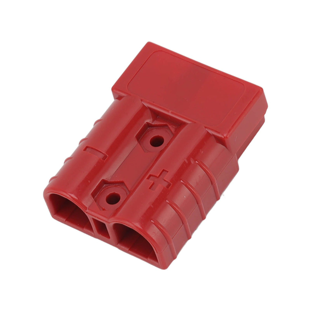 50A 600V Connector Double Pole High Current Power Supply Plug Connector for Solar Panel Dual Battery System Red