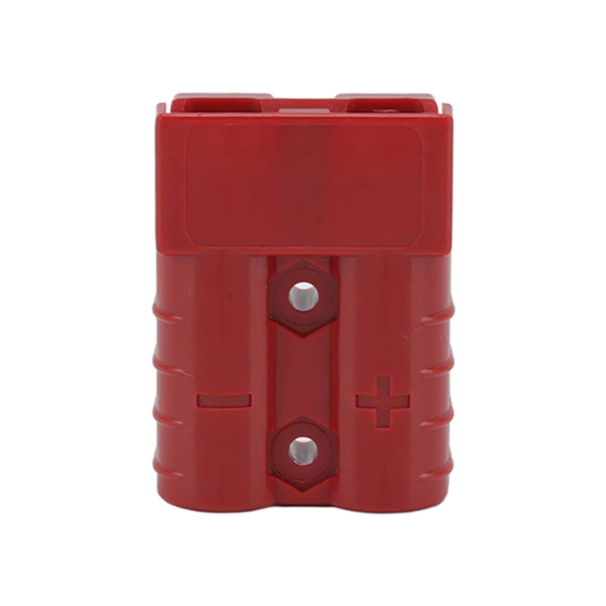 50A 600V Connector Double Pole High Current Power Supply Plug Connector for Solar Panel Dual Battery System Red
