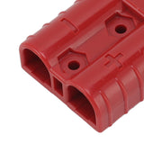 50A 600V Connector Double Pole High Current Power Supply Plug Connector for Solar Panel Dual Battery System Red