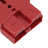 50A 600V Connector Double Pole High Current Power Supply Plug Connector for Solar Panel Dual Battery System Red - Extra Image