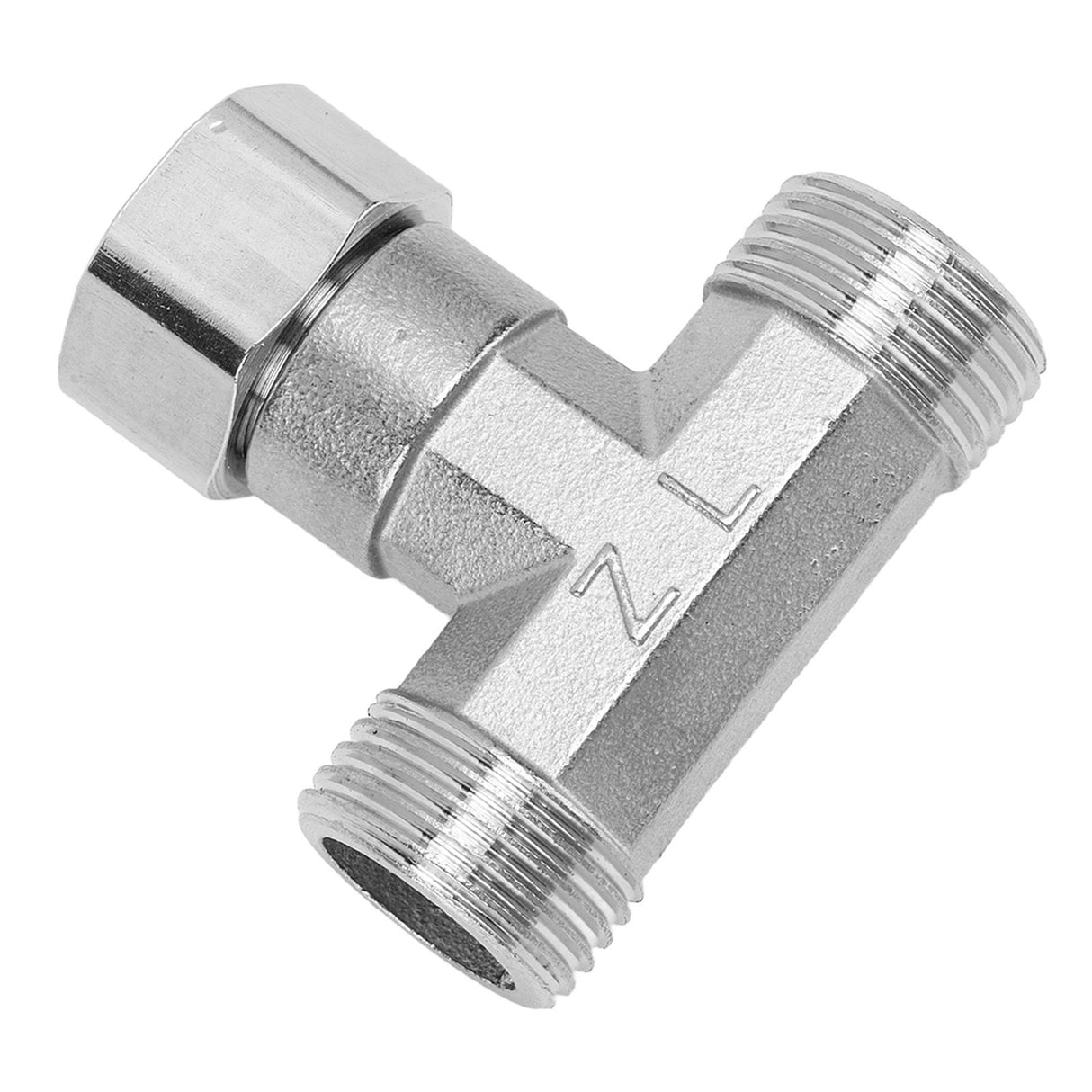 Pipe Fitting 3 Way Tee 304 Stainless Steel Hose Connector Pipeline Adapter G1/2 for Water Air Middle Female Thread