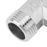 Pipe Fitting 3 Way Tee 304 Stainless Steel Hose Connector Pipeline Adapter G1/2 for Water Air Middle Female Thread