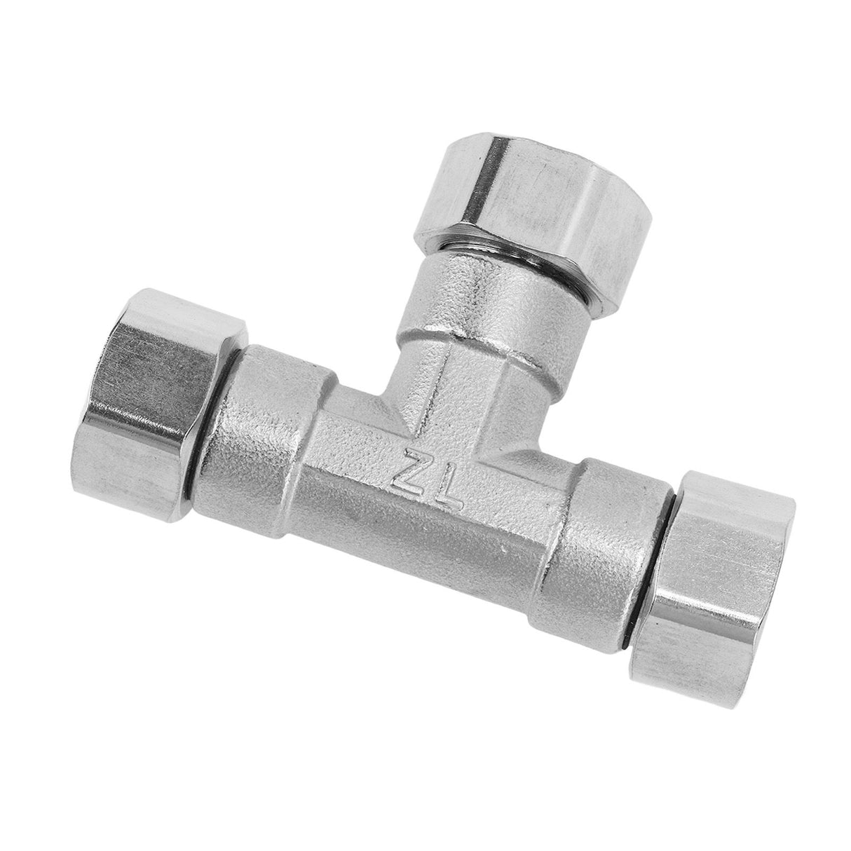 Pipe Fitting 3 Way Tee 304 Stainless Steel Hose Connector Pipeline Adapter G1/2 for Water Air Female Thread