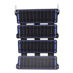Solar Panel Folding Monocrystalline Silicon 2 USB Output Flexible ETFE Solar Panel 14W 5V Blue
