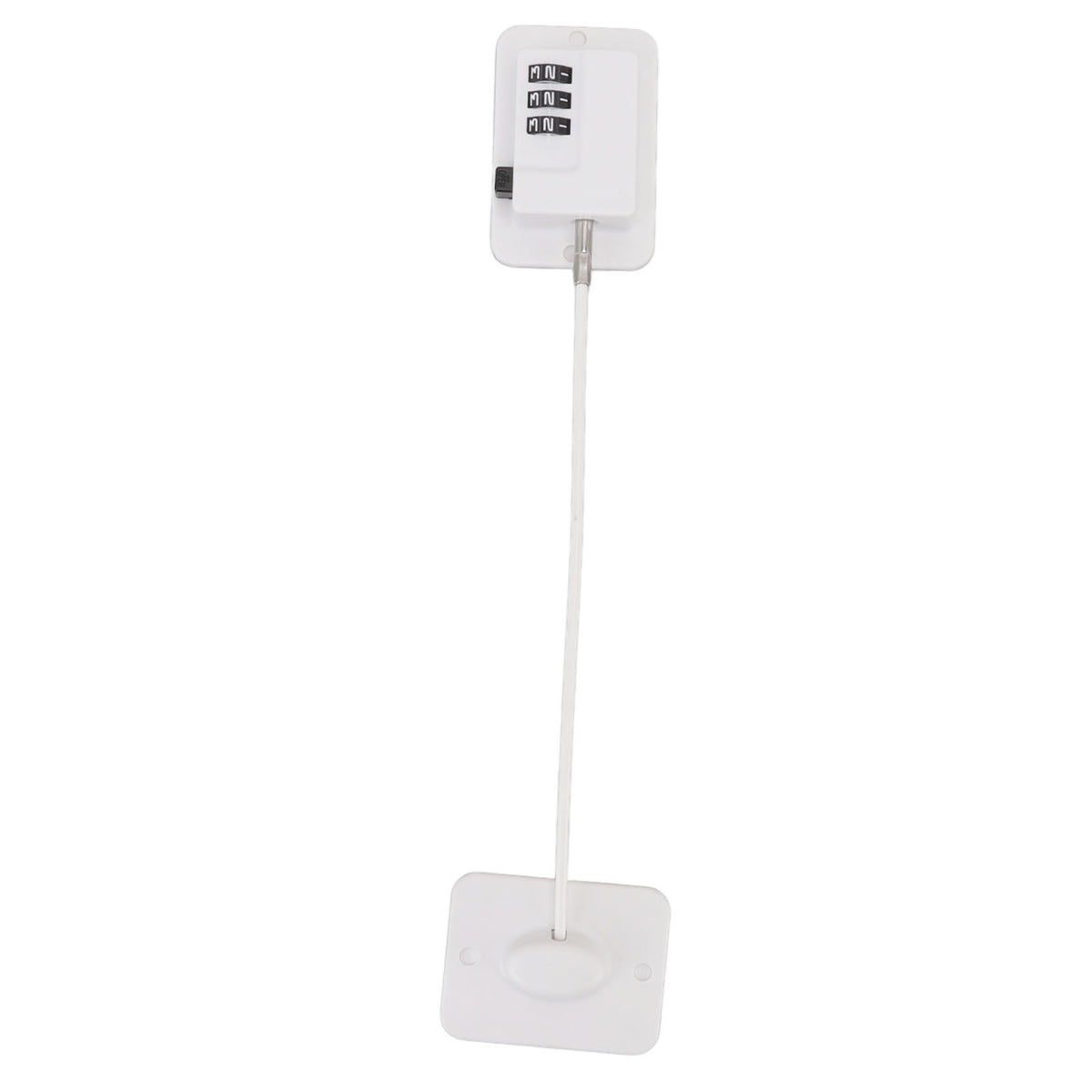 Window Cable Lock Password Unlocking Stable Childproofing Refrigerator Lock with Mounting Screws