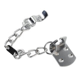 Door Chain Lock Stainless Steel Chain Door Guard Anti Theft Security Door Chain Lock for Hotel Apartment - 45-Degree Angle