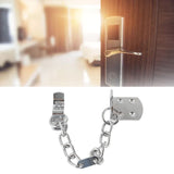 Door Chain Lock Stainless Steel Chain Door Guard Anti Theft Security Door Chain Lock for Hotel Apartment