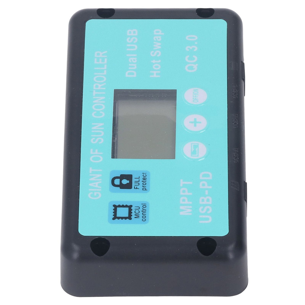 12V 24V MPPT Solar Charge Controller Professional USB PD QC3.0 Solar Panel Regulator with LCD Display for Battey 40A